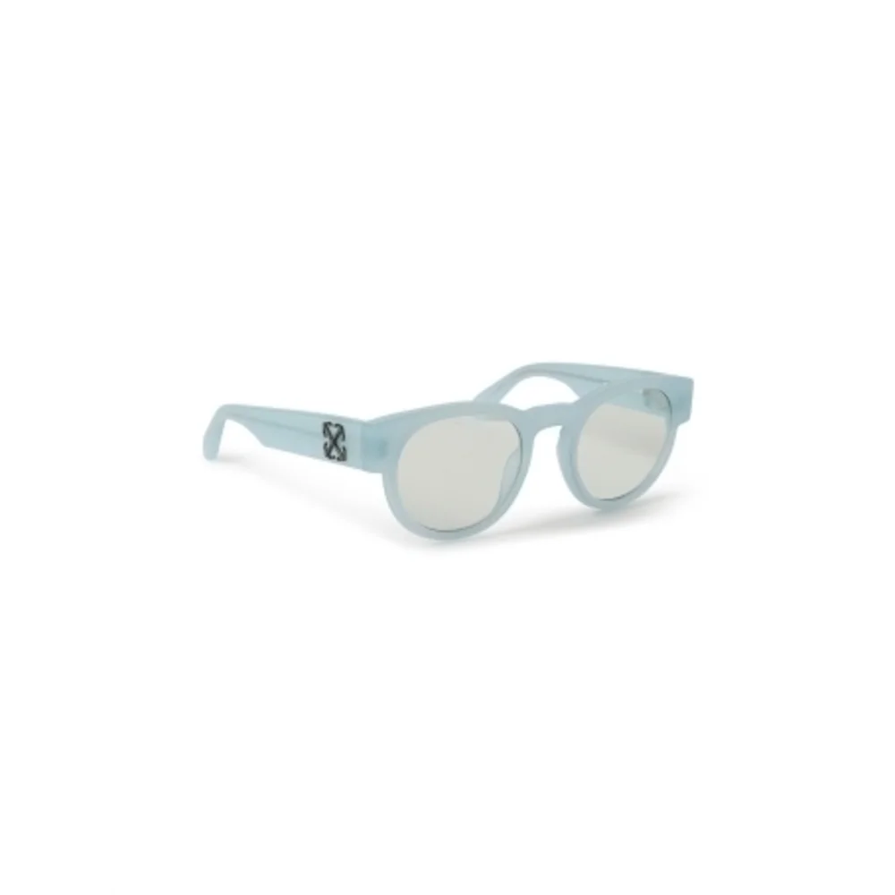 NWT Off-White Style 58 Blue Round 51mm Eyeglasses